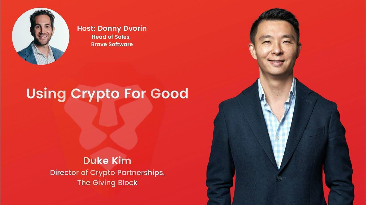 Using Crypto for Good