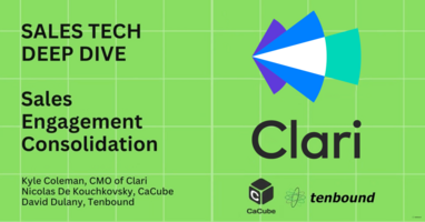 Sales Tech Deep Dive: Sales Engagement Consolidation with Kyle Coleman