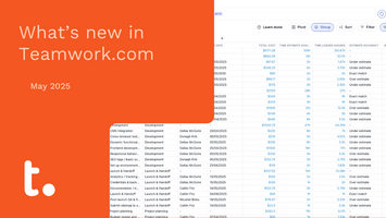 What's new in Teamwork.com | May 2025