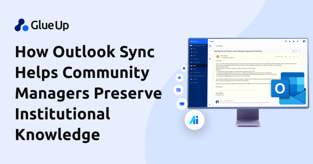 How Outlook Sync Helps Community Managers