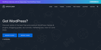 Wordpress Announcement Bar Examples & Templates
