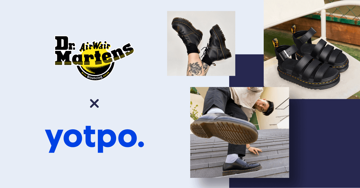 Dr. Martens Collects 1.8 Million Reviews & Lifts Buyer Confidence with Yotpo