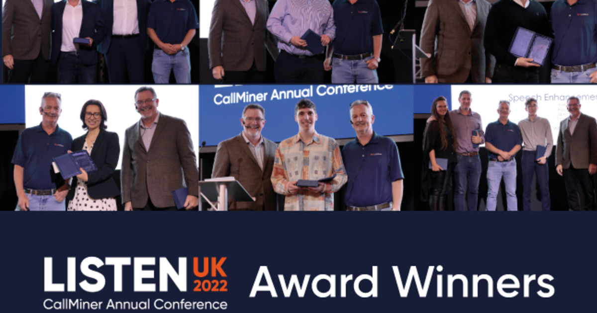 Congratulations to our 2022 LISTEN UK Award winners! 