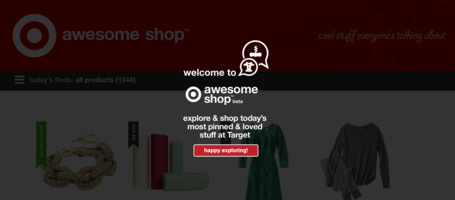 Target Dabbles in Curated eCommerce with "Awesome Shop"
