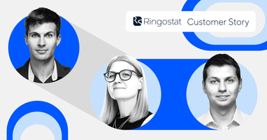 Ringostat converts 76% of leads generated through Intercom and keeps FRT to one minute