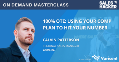 100% OTE: Using Your Comp Plan to Hit Your Number