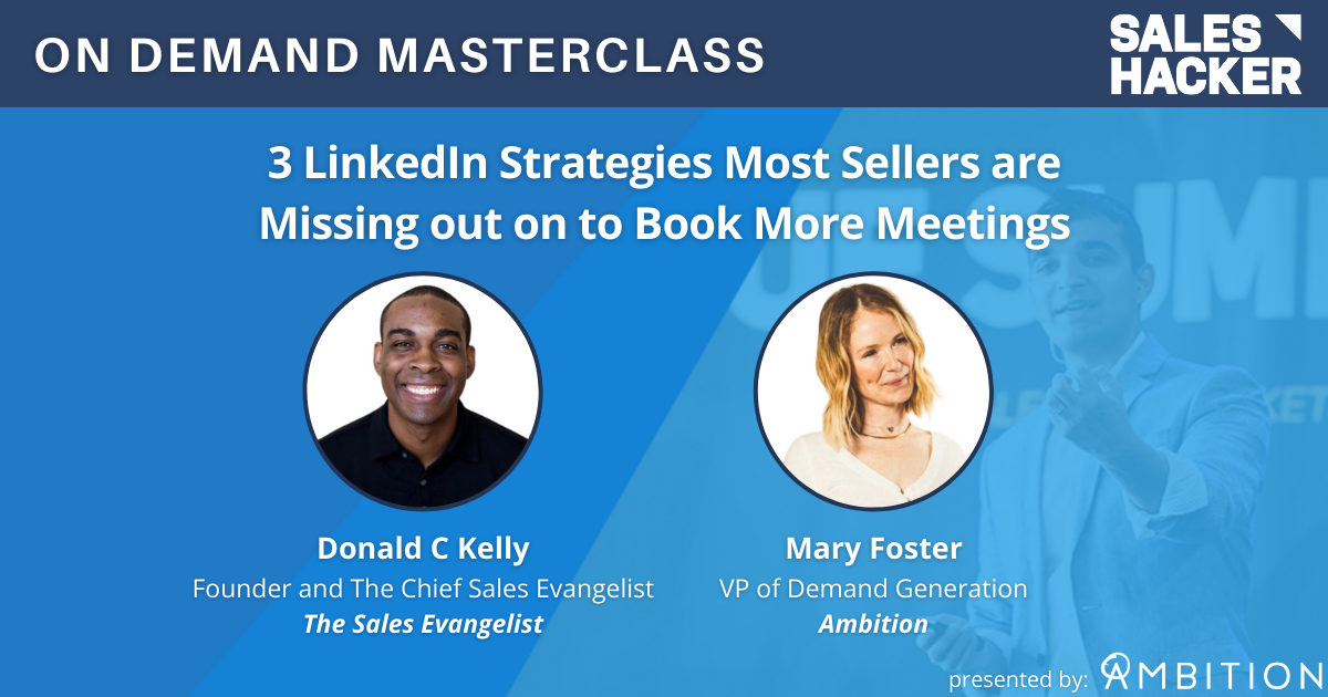 3 LinkedIn Strategies Most Sellers are Missing out on to Book More Meetings