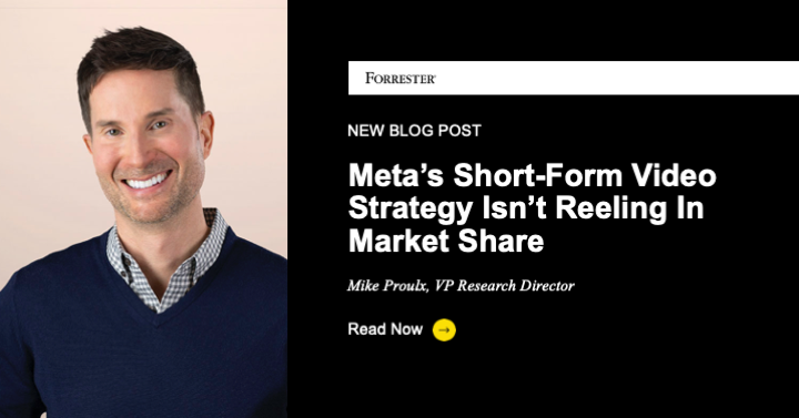 Meta's Short-Form Video Strategy Isn't Reeling In Market Share