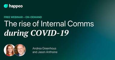 The state of Internal Comms during COVID-19