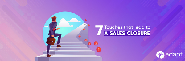 7 Touches that Lead to a Sales Closure - Adapt.io