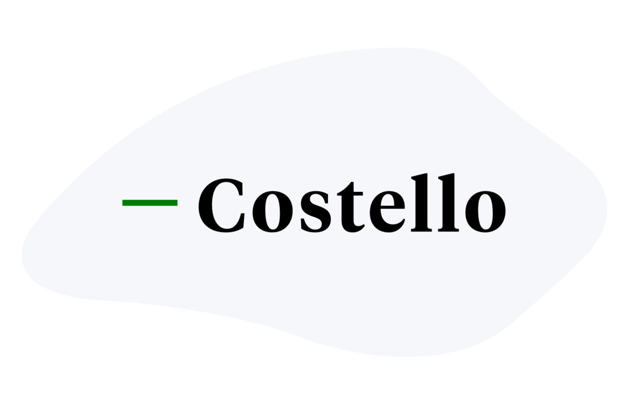 How Product Design, Product Marketing and Brand Equipped Costello for Acquisition