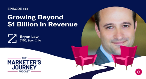 Growing Beyond $1 Billion in Revenue with Bryan Law, CMO of ZoomInfo [Podcast]