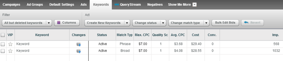 Bid Stacking in AdWords: How to Pay Less When Using Multiple Match Types