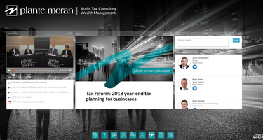 How Plante Moran Rocks Webinars