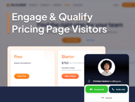 Turn Pricing Page Visitors Into Qualified Opportunities Before They Leave