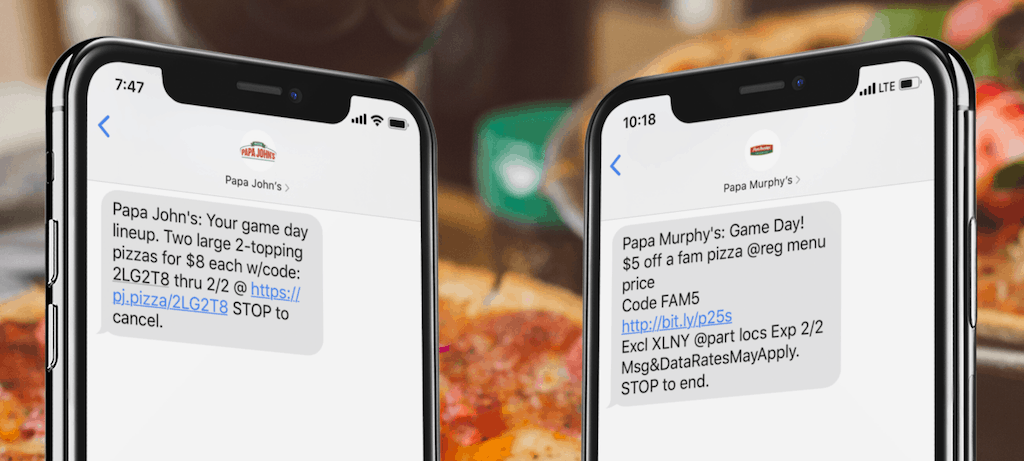 SMS Marketing Showdown: Papa John's vs. Papa Murphy's