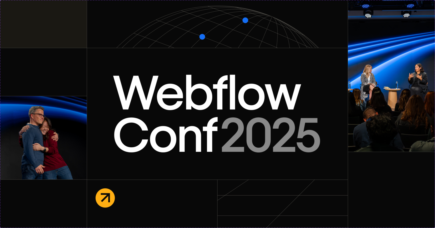 Webflow Conf 2025 registration is now open | Webflow Blog