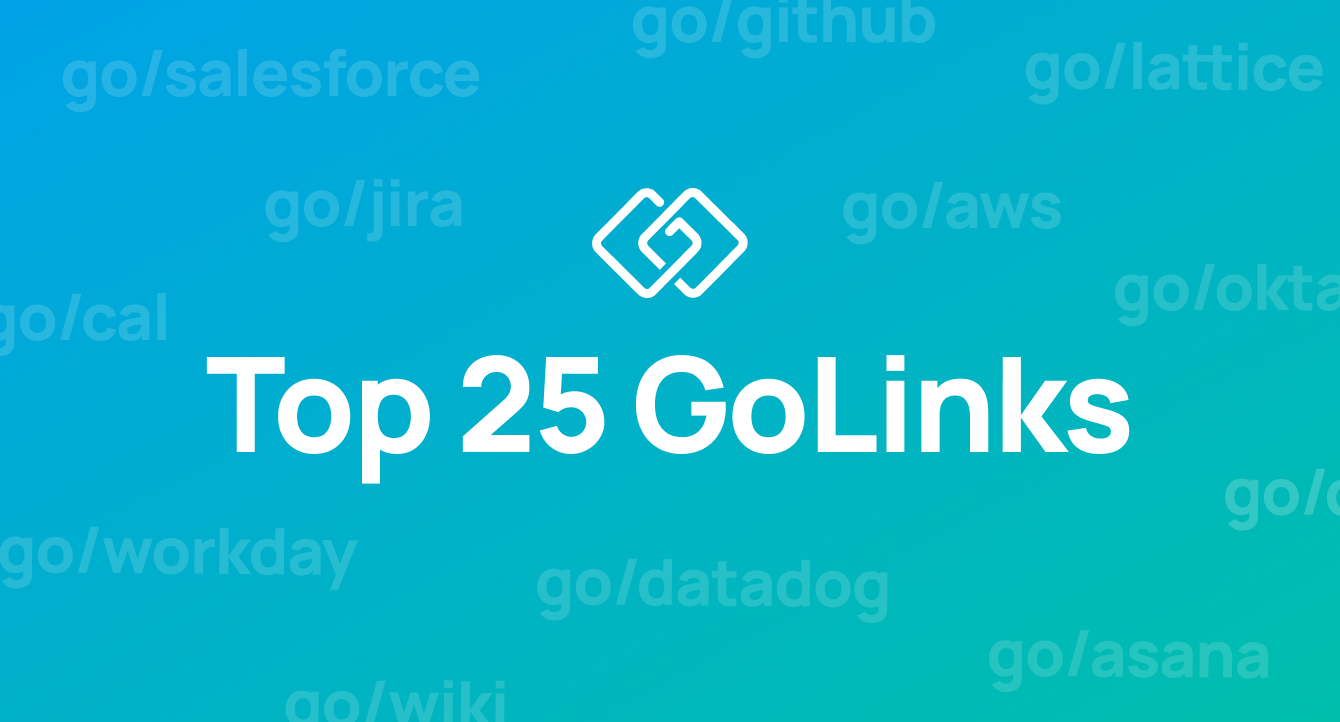 Top 25 Tool Focused Go Links