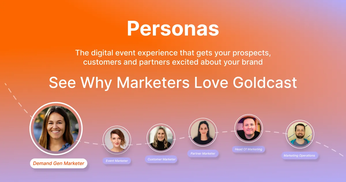 Built For Every B2B Marketer - Explore How Teams Use Goldcast