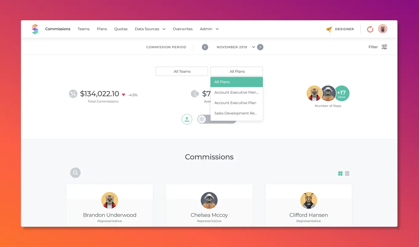 Automated Plan/Quota Assignment + Filters + more: October 2019 Product Update