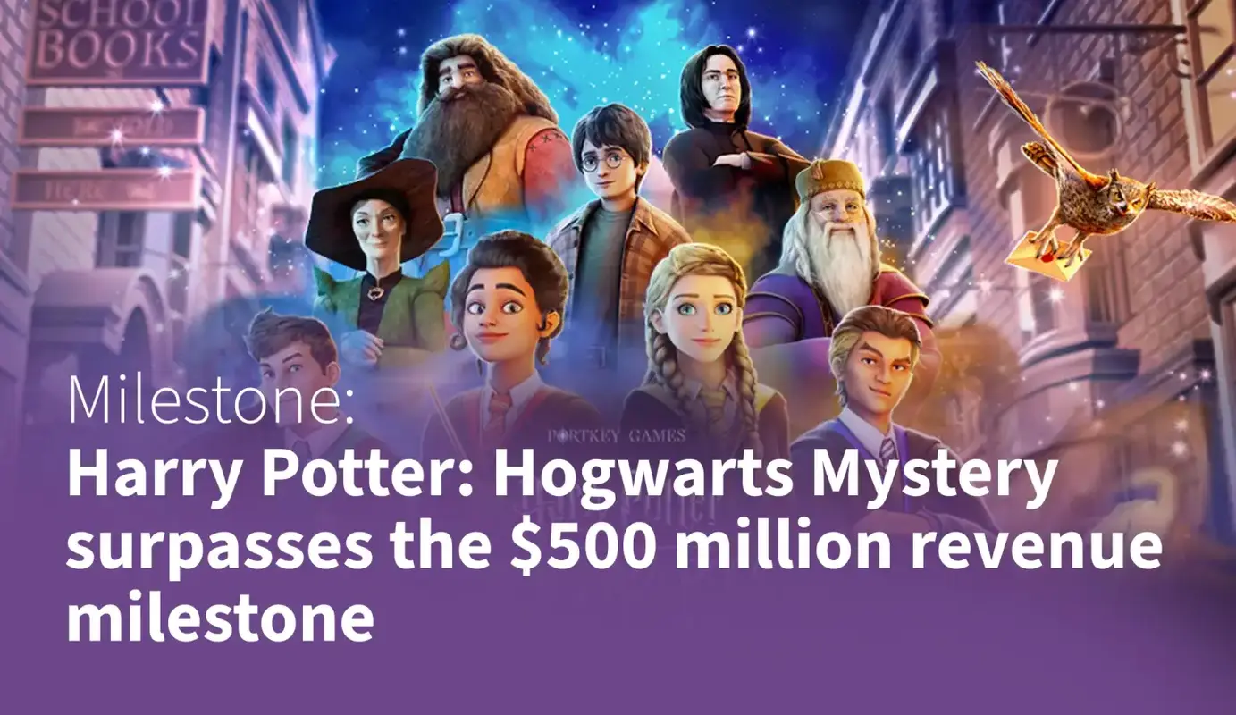 Harry Potter: Hogwarts Mystery surpasses the $500 million revenue milestone