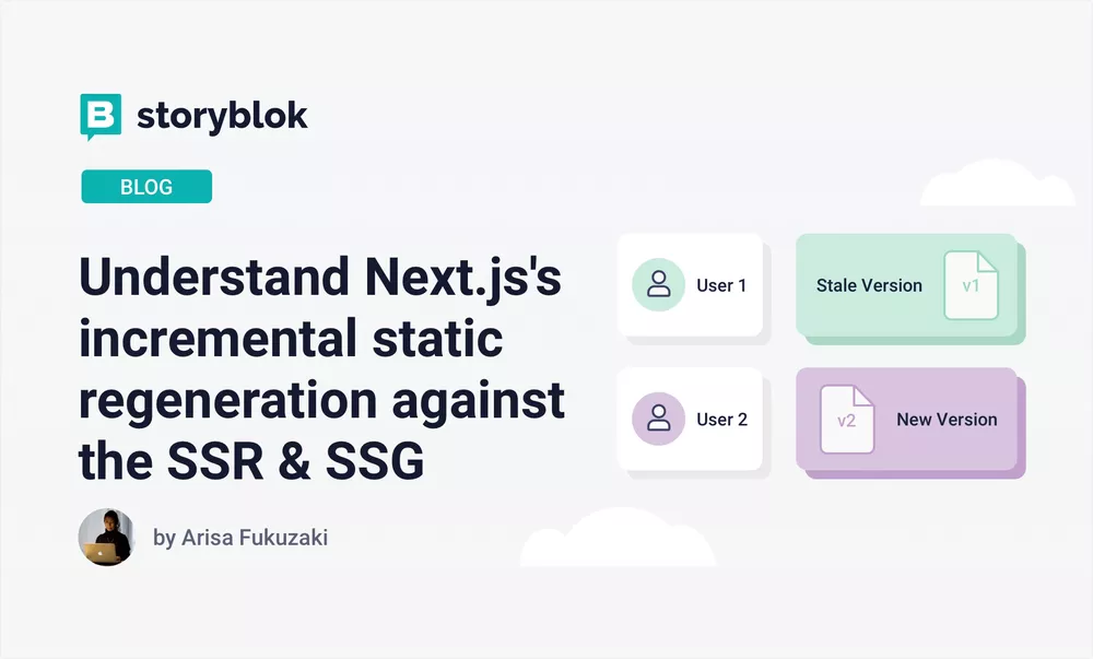 Understand Next.js's ISR against the SSR & SSG