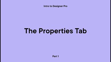 Splash Designer Pro: The Properties Tab | Event Branding & Design