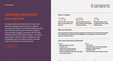 Genesys prospect conversion