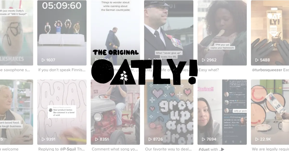Grab your phone and an oat drink latte: Here's how Oatly wows fans on TikTok