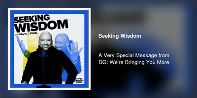 A Very Special Message from DG: We're Bringing You More