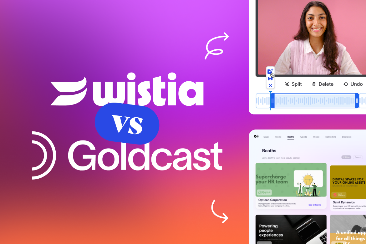 Wistia vs. Goldcast: Which Live Event Platform Should You Use?