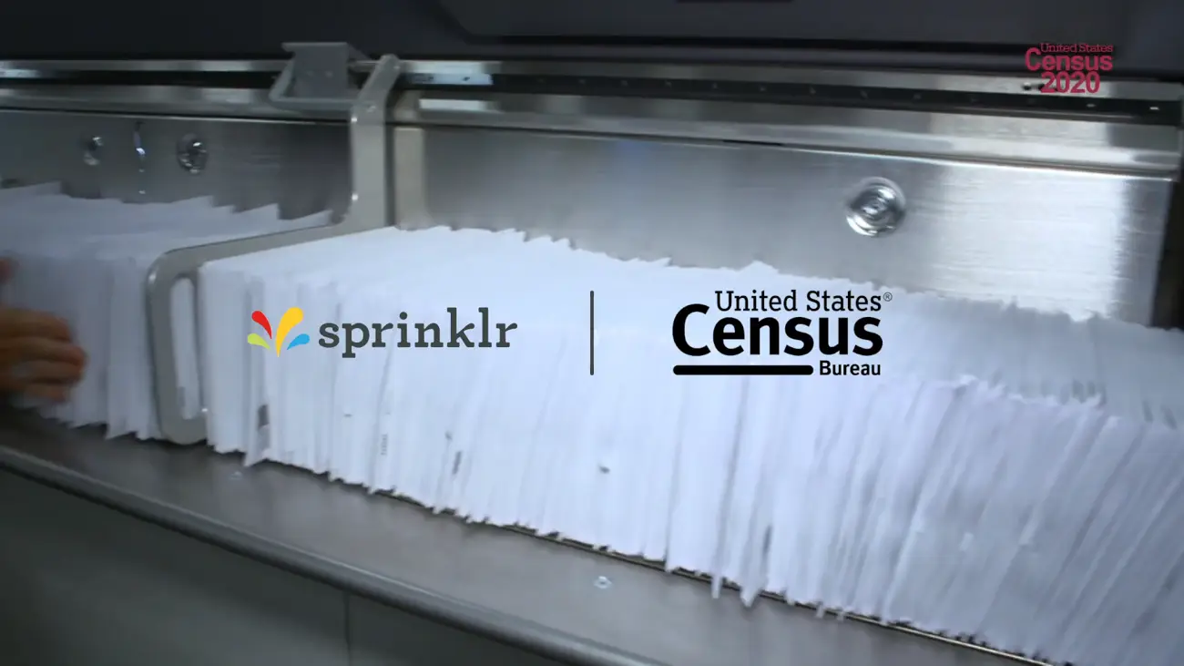 Sprinklr - US Census from Sprinklr on Vimeo