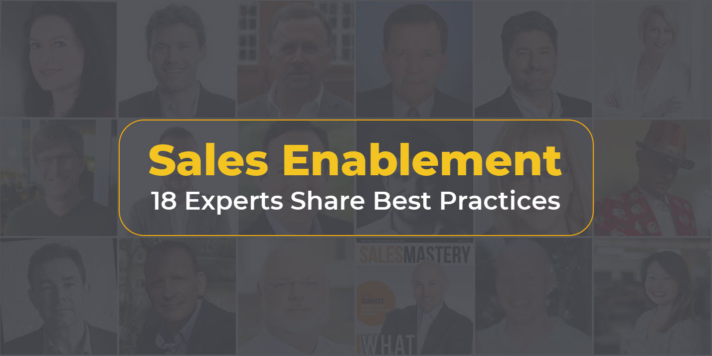 18 Experts Share Top Sales Enablement Best Practices