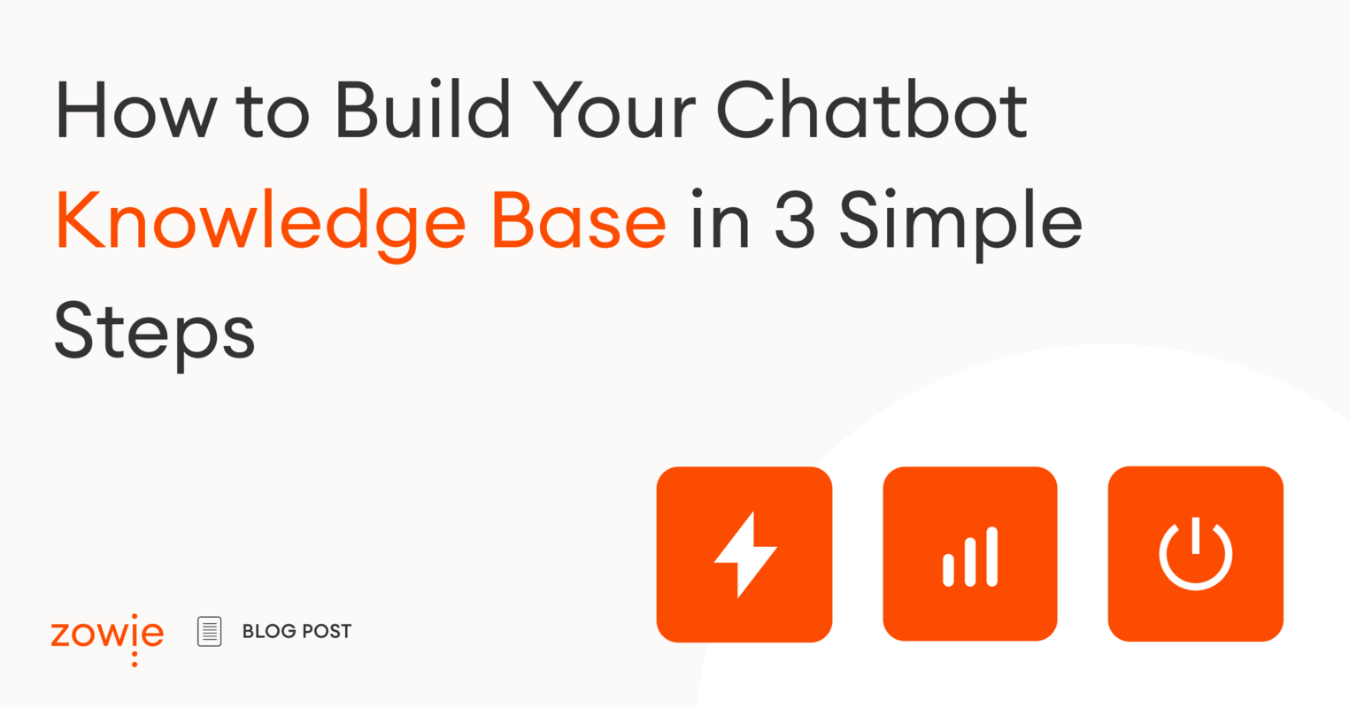 How to Build Your Chatbot Knowledge Base in 3 Simple Steps