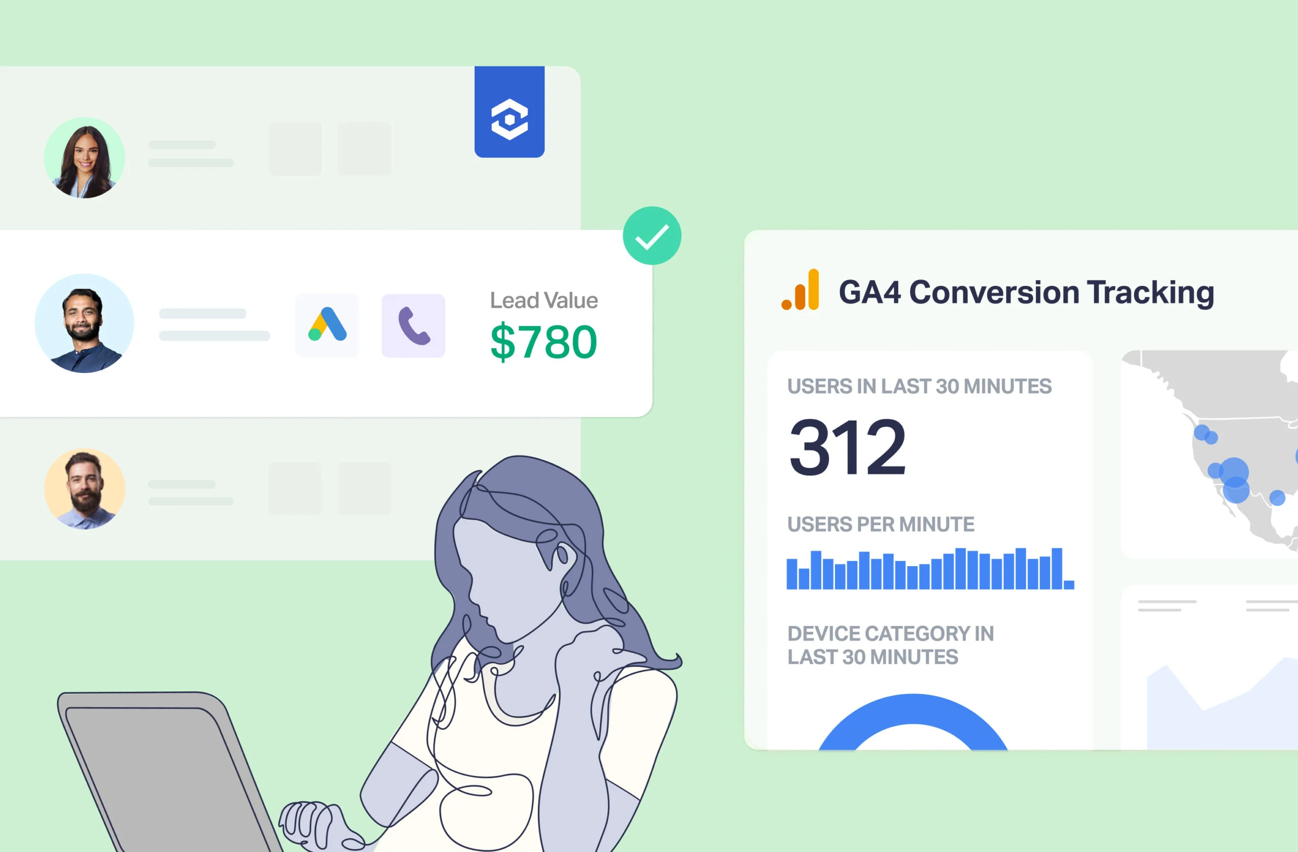 How to Fill In GA4's Data Gaps Using Lead Tracking Tools