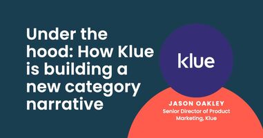 Building a new category narrative