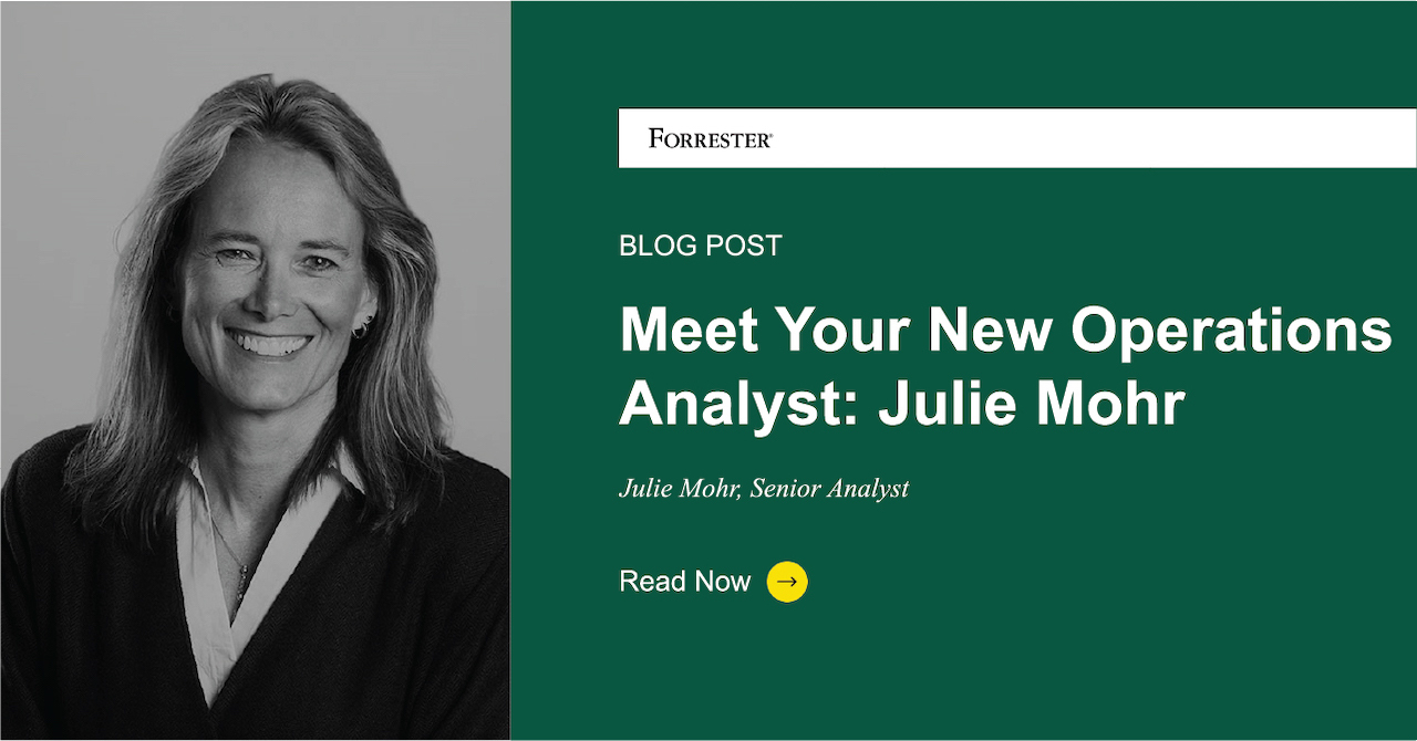 Meet Your New Operations Analyst: Julie Mohr