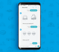 Warby Parker RCS Business Messaging Examples