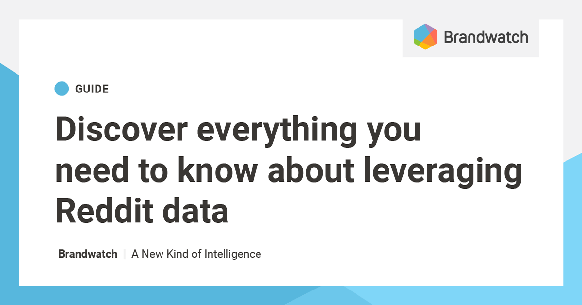 The Complete Guide to Reddit Data