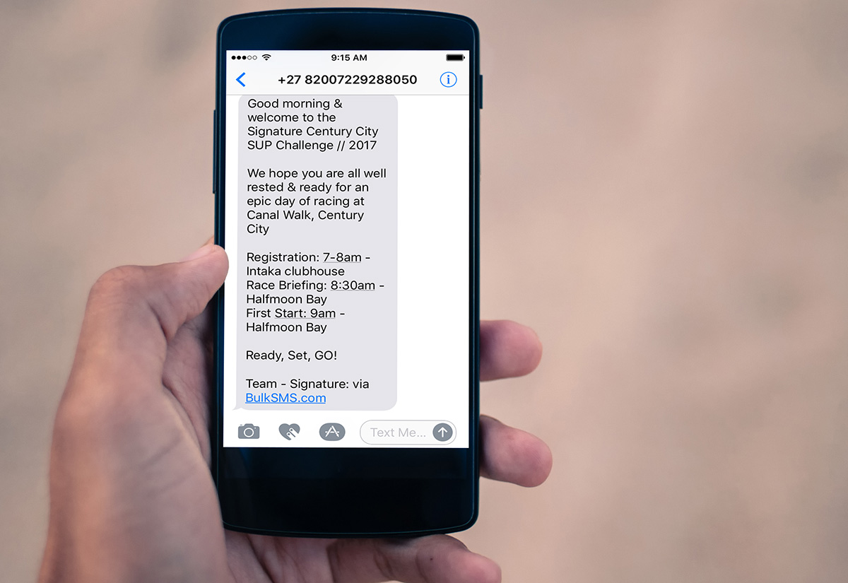 SMS Takes to the Waves