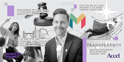 Accel - "Try not to idolise or put founders on a pedestal as much and just accept that we're all people" – Monzo's Tom Blomfield