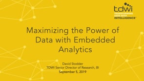 Maximizing the Power of Data with Embedded Analytics