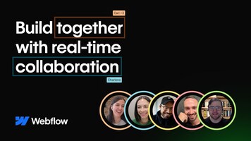 Real-time collaboration in Webflow is here 🚀