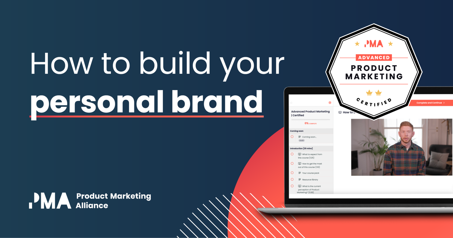 How to build your personal brand as a product marketer