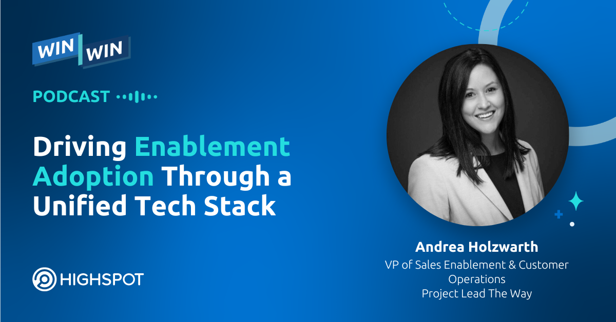 Episode 62: Driving Enablement Adoption Through a Unified Tech Stack