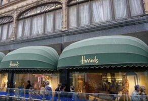Online as retail theater at Harrods