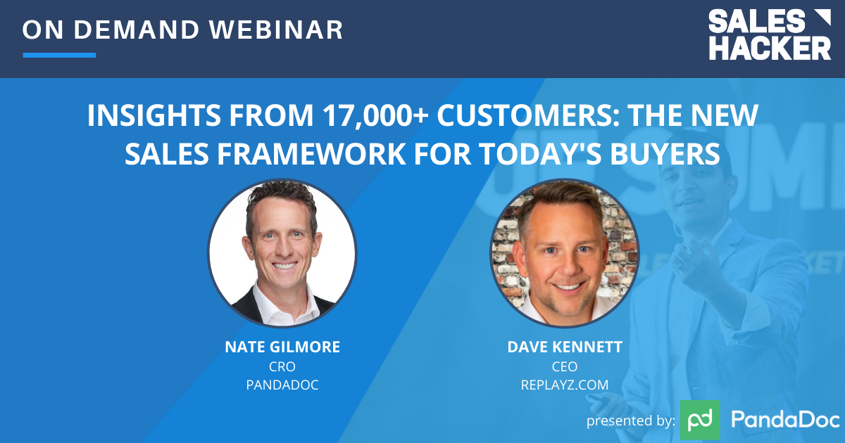 Insights from 17,000+ Customers: The New Sales Framework for Today's Buyers
