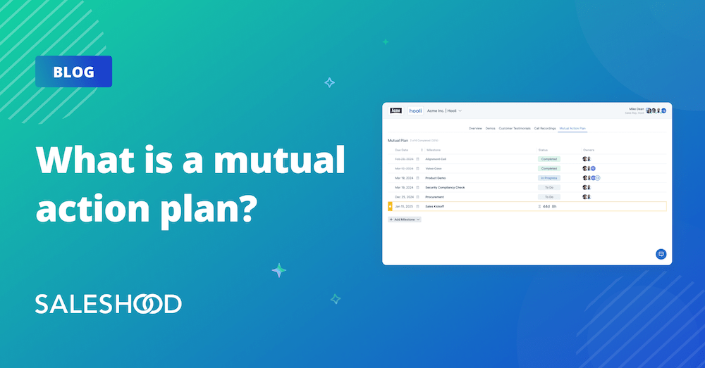 What is a mutual action plan?