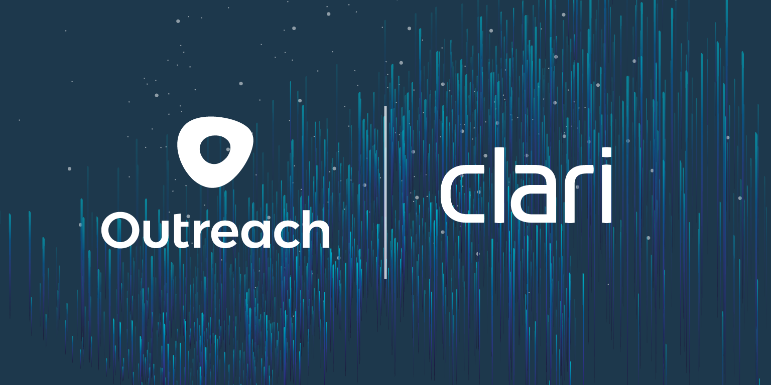 Outreach and Clari Integration is now LIVE!