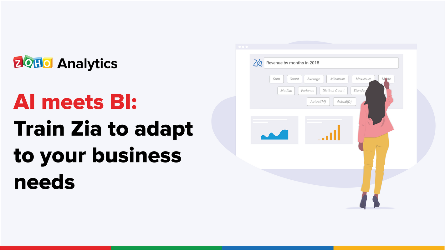 AI meets BI: Train Zia to adapt to your business needs